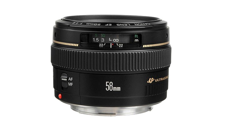 canon ef 58mm f1,4